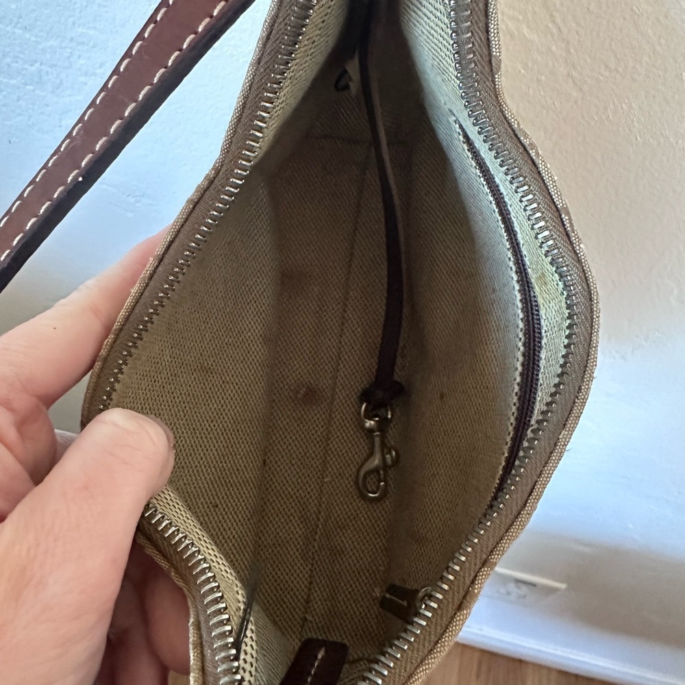 Vintage Dooney & Burke Monogram Shoulder Bag - Picture 4 of 4